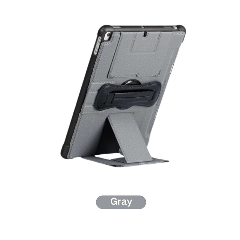 Load image into Gallery viewer, [With Pen Slot] Apple iPad Pro 12.9&quot; (2020/2021) - Business PU Leather Stand Series Case With 360° Free Rotation in Hand
