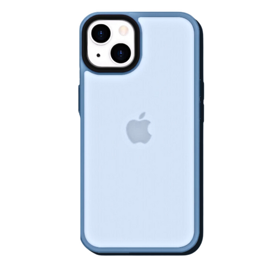 Apple iPhone 11/Pro/Pro Max Translucent PC + TPU Shockproof Silicone Essentials Series Case