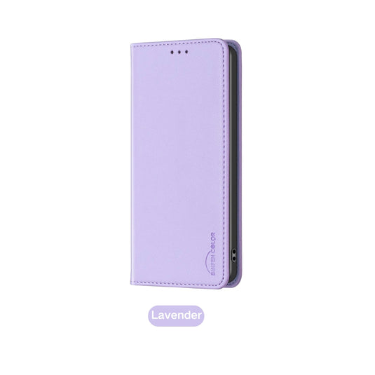 [With Card Slot][Adjustable Stand] Google Pixel 7/7A/7 Pro - Pure Color Drop Proof PU Leather Flip Wallet Series Case