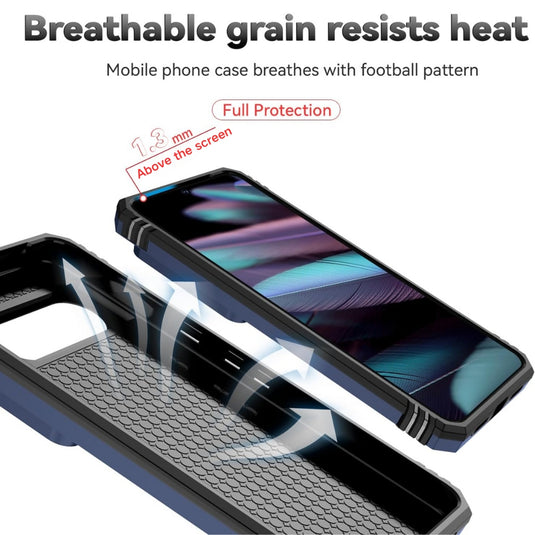 [360° Rotating Bracket] Google Pixel 7/Pro/A - TPU+PC 2 in 1 Slide-Window Kickstand Anti-Drop Protective Case