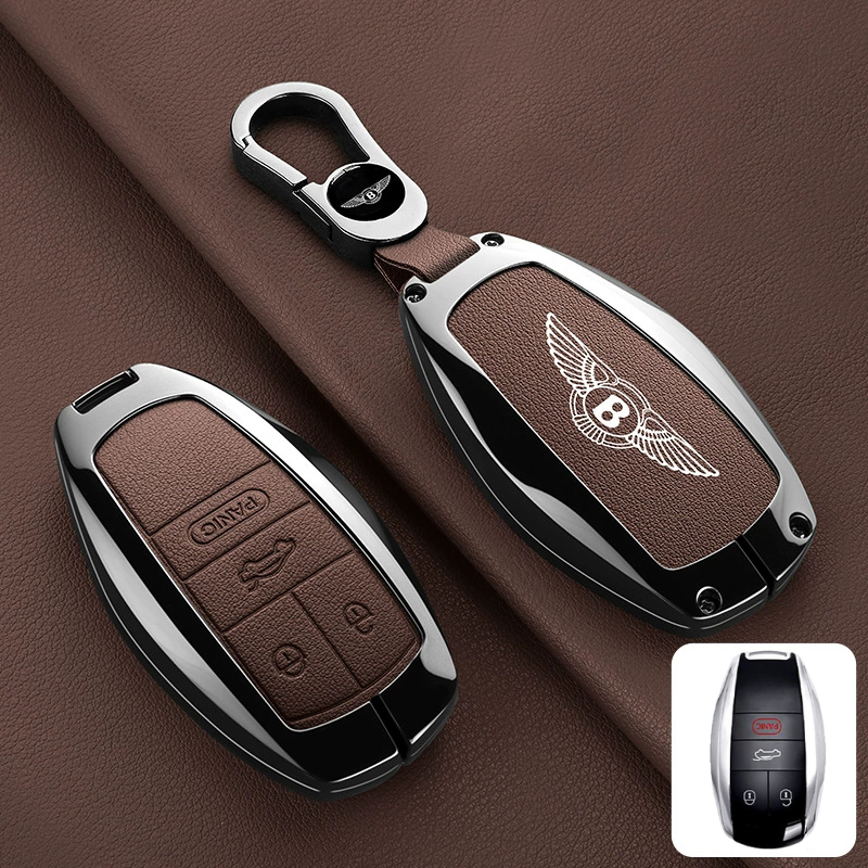 Load image into Gallery viewer, Bentley Aluminum Alloy Shockproof Car Key Case Cover for Continental, Mulsanne, Flying Spur, Bentayga - i-Station Mobile Phone &amp; Electronic Device Repair and Accessories
