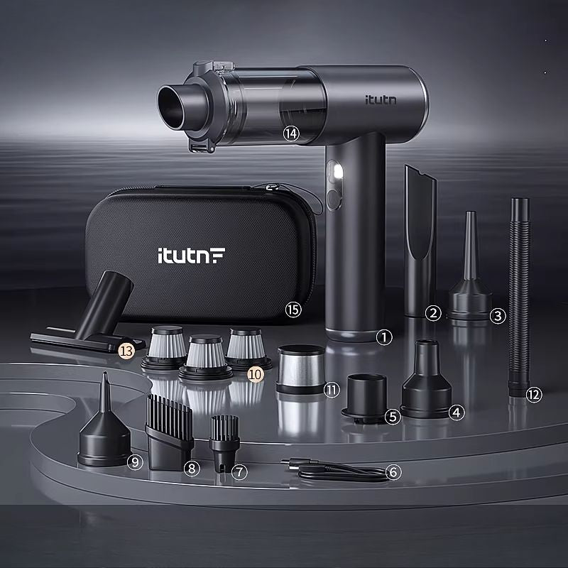 Load image into Gallery viewer, Multi-Function Powerful Blow &amp; Vacuum Car Cleaner for Car &amp; Home Use - i-Station Mobile Phone &amp; Electronic Device Repair and Accessories
