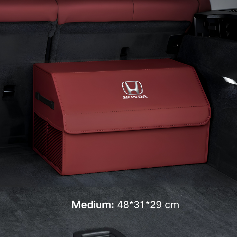 Load image into Gallery viewer, Honda Microfiber Leather Car Trunk Storage Box for Accord, CR-V, Avancier, XR-V, Civic, Vezel, Breeze
