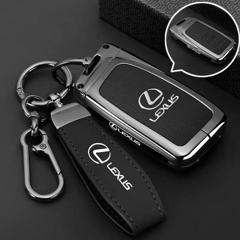 Load image into Gallery viewer, Lexus Premium Leather Protection Car Key Fob Case Cover For ES UX NX RX LX LS LC GS IS CT - i-Station Mobile Phone &amp; Electronic Device Repair and Accessories
