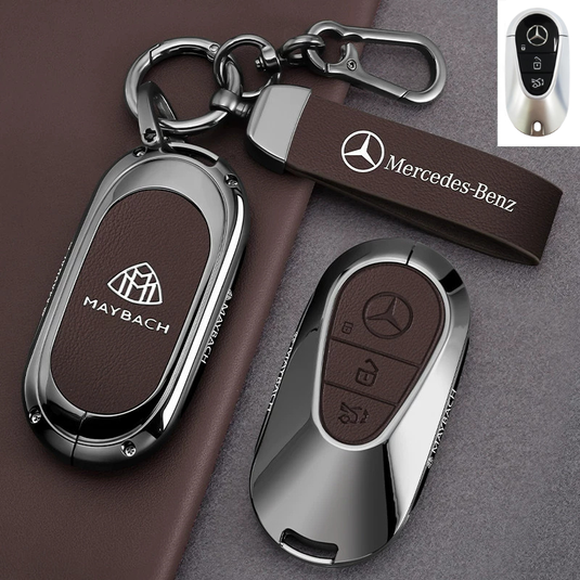 Maybach Premium Leather Protection Car Key Fob Case Cover For GLS480, S480, S580, S680, GLS600 - i-Station Mobile Phone & Electronic Device Repair and Accessories