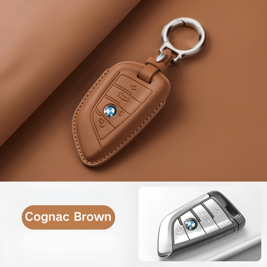 BMW Leather Car Key Fob Case Cover For 1, 2, 3, 5, 7 Series, X1, X3, X5, X6, X7, ix1, ix40, ix50, i8 - i-Station Mobile Phone & Electronic Device Repair and Accessories