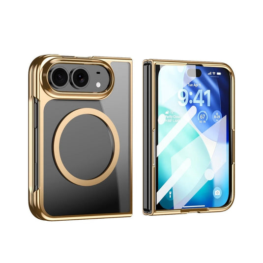 Apple iPhone Duo - Clear Plated Magnetic Integrated Film Phone Case - Polar Tech Australia