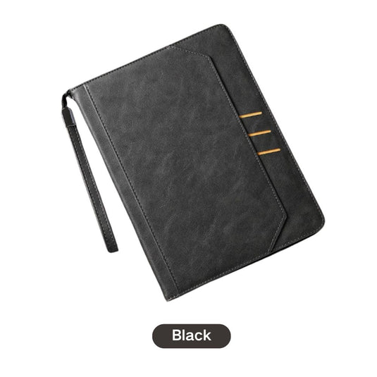 [With Pen Slot][With Card Slot] Apple iPad mini 6 8.3" (2021) - Business PU Leather Fold Stand Series Case With Wrist strap