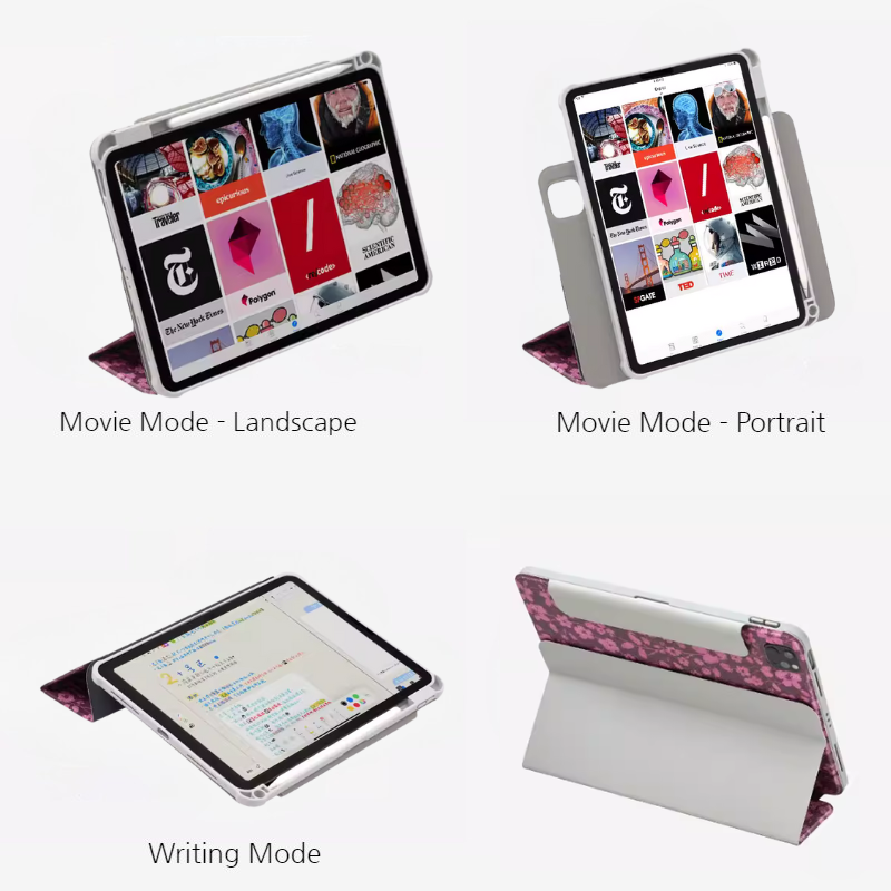 Load image into Gallery viewer, [Detachable][Built-in Pen Slot] Apple iPad 10.9/11'' 10/11th Gen (2022/2025) Floral Magnetic Double-Sided Full-Cover Protective Case - i-Station Mobile Phone &amp; Electronic Device Repair and Accessories
