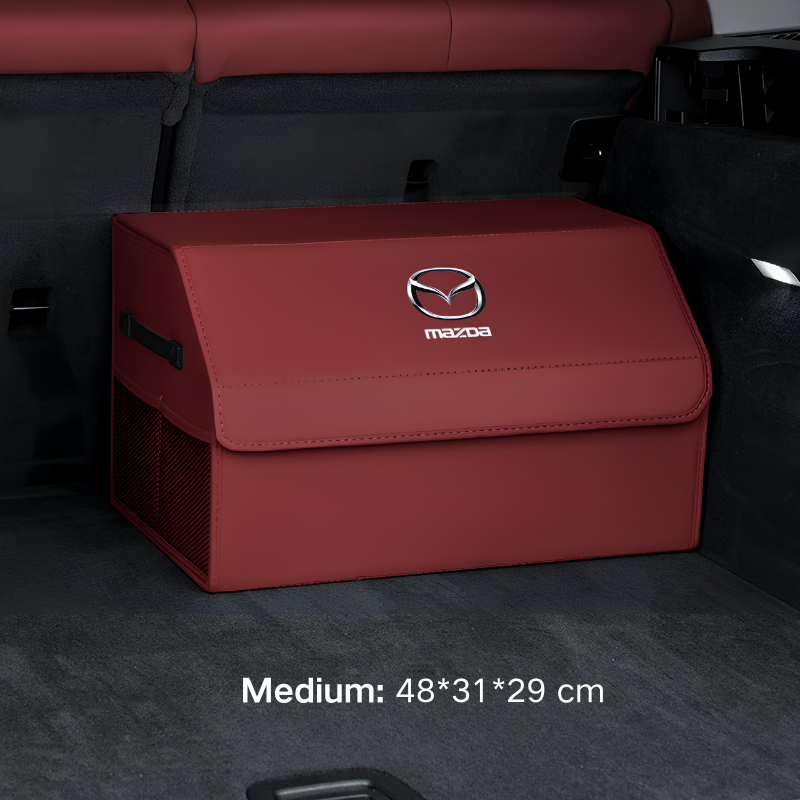 Load image into Gallery viewer, Mazda Microfiber Leather Car Trunk Storage Box for Mazda 6, Mazda 3, CX-30, Atenza, CX-4, CX-5
