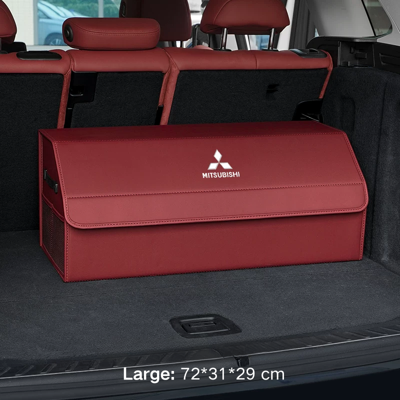 Load image into Gallery viewer, Mitsubishi Microfiber Leather Car Trunk Storage Box for Outlander, ASX, Eclipse Cross, L200, Pajero, Triton, Lancer EX - i-Station Mobile Phone &amp; Electronic Device Repair and Accessories

