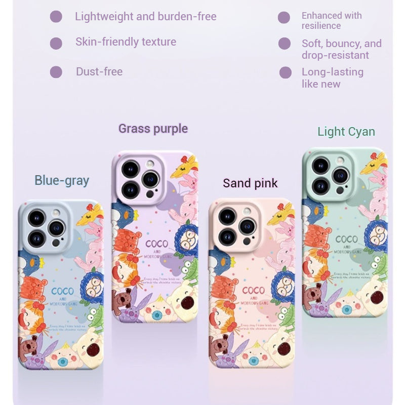 Load image into Gallery viewer, [Magsafe Compatible] Apple iPhone 13/Pro/Pro Max Cartoon Liquid Silicone Shockproof Fashion-Forward Series Case
