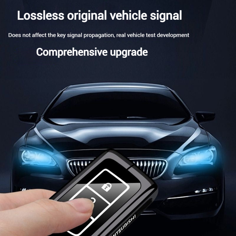 Mitsubishi Zinc Alloy + TPU Car Key Fob Case Cover For Outlander, ASX, Eclipse Cross, L200, Pajero, Triton, Lancer EX - i-Station Mobile Phone & Electronic Device Repair and Accessories