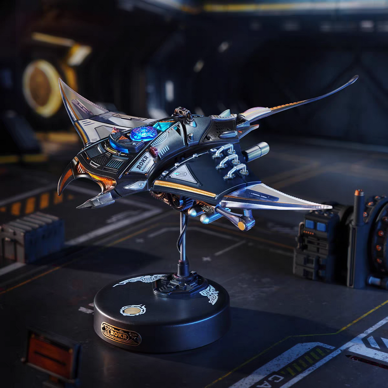 Load image into Gallery viewer, ROKR 3D Mechanical Manta Ray DIY Toy Building Blocks
