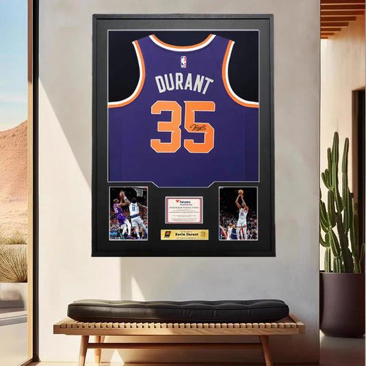 Kevin Durant Phoenix Suns Framed Jersey Display – Facsimile Signature Edition - i-Station Mobile Phone & Electronic Device Repair and Accessories