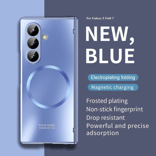 [Magsafe Compatible] Samsung Galaxy Z Fold7 (SM-F966) - Magnetic Hard Shockproof PC Case with Front Screen Protector