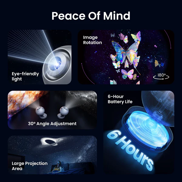 Load image into Gallery viewer, POCOCO Kids Bedroom Starry Sky Projector Light – Perfect Gift - i-Station Mobile Phone &amp; Electronic Device Repair and Accessories
