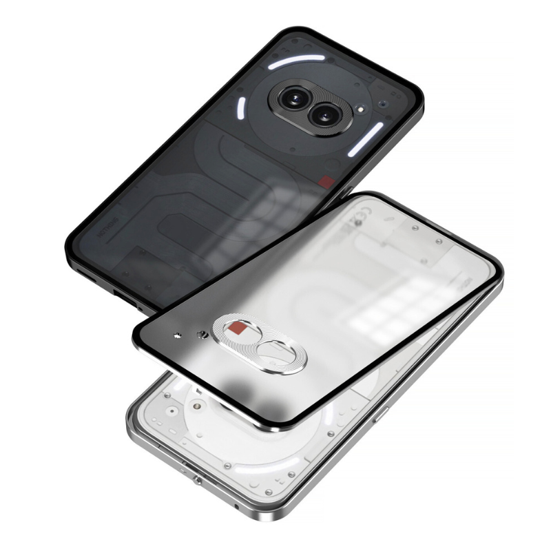 Load image into Gallery viewer, Nothing Phone (3a)/Pro Metal Frame Snap-On Acrylic Phone Case - i-Station Mobile Phone &amp; Electronic Device Repair and Accessories
