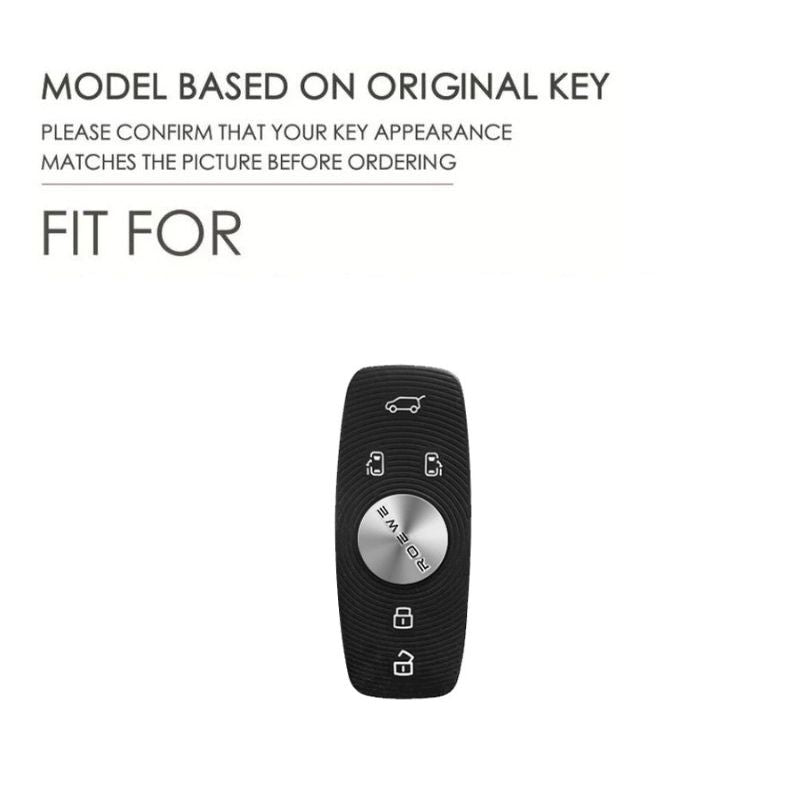 Load image into Gallery viewer, Roewe Handcrafted Genuine Leather Car Key Fob Case Cover For Roewe iMAX8
