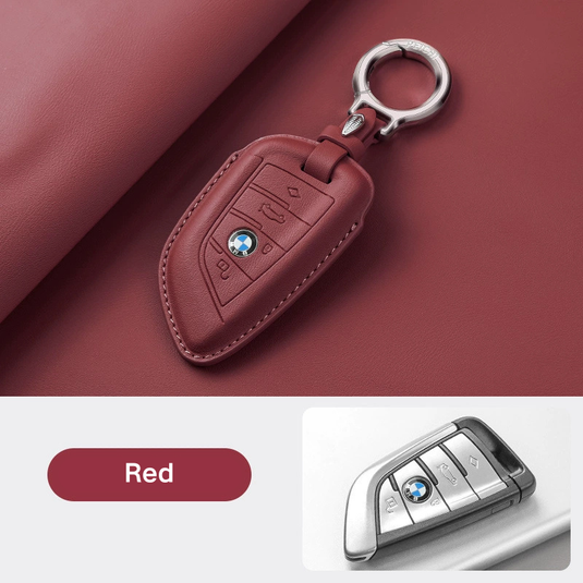 BMW Leather Car Key Fob Case Cover For 1, 2, 3, 5, 7 Series, X1, X3, X5, X6, X7, ix1, ix40, ix50, i8 - i-Station Mobile Phone & Electronic Device Repair and Accessories