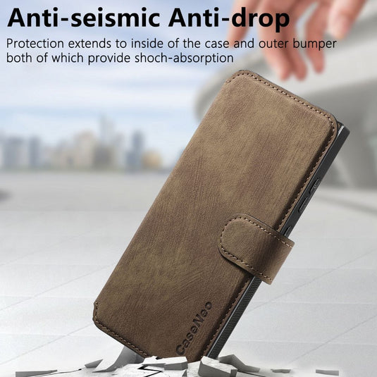 [Magsafe Compatible] Samsung Galaxy A71 5G (A716) - Detachable Flip PU Leather Wallet Series Case