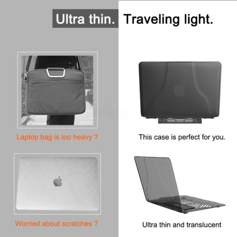 Load image into Gallery viewer, MacBook Air 15.4&quot; (A1707 &amp; A1990) - Multi-function Ultra-thin Translucent Heat Dissipation Protective Case
