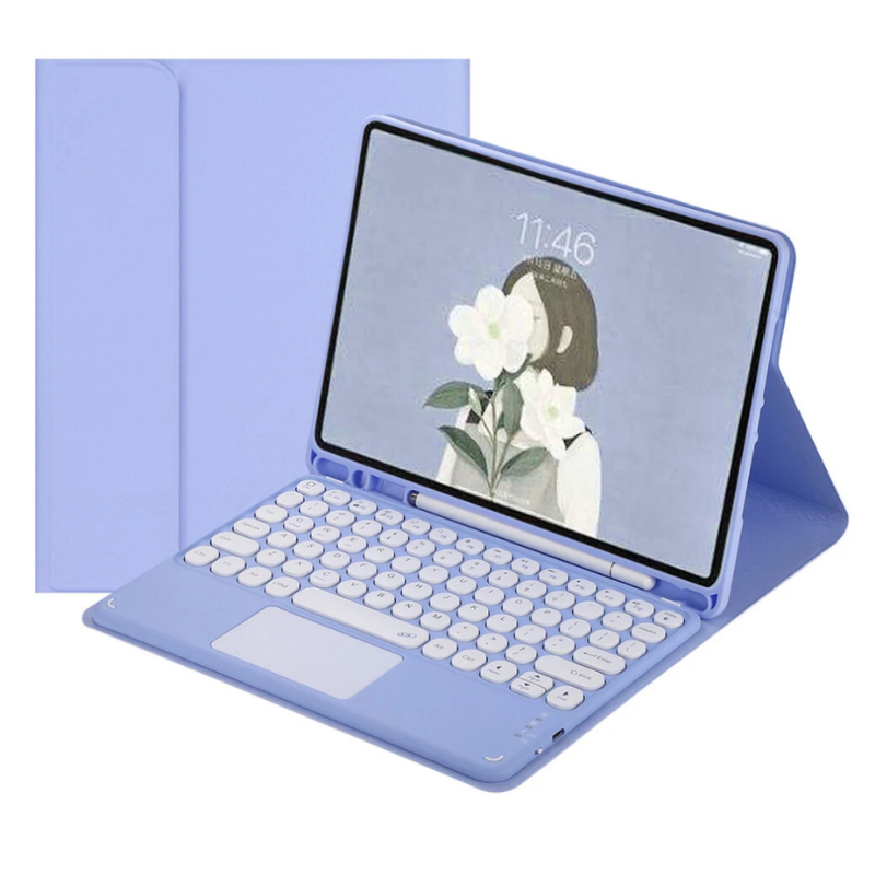 Load image into Gallery viewer, [Detachable] Samsung Galaxy Tab S10 FE Plus (2025) 13.1&quot; - Magnetic Touch Wireless Keyboard Case
