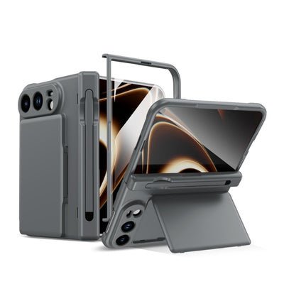Apple iPhone Duo - Card Bag Holder Hinge Integrated Film Phone Case, with Pen - Polar Tech Australia