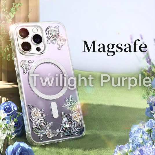 [Magsafe Compatible] Apple iPhone 13 Ultra-thin Wireless Charging Anti-drop BlingBling Series Case