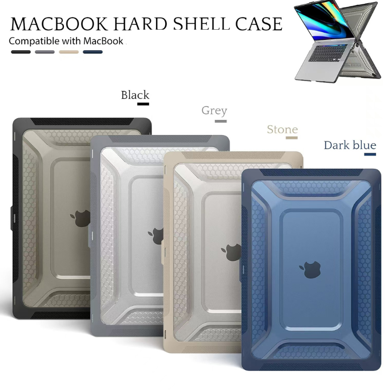 Load image into Gallery viewer, MacBook Air 15.3&quot; 2023 A2941/A3114 Shockproof Heavy Duty Tough Case Cover
