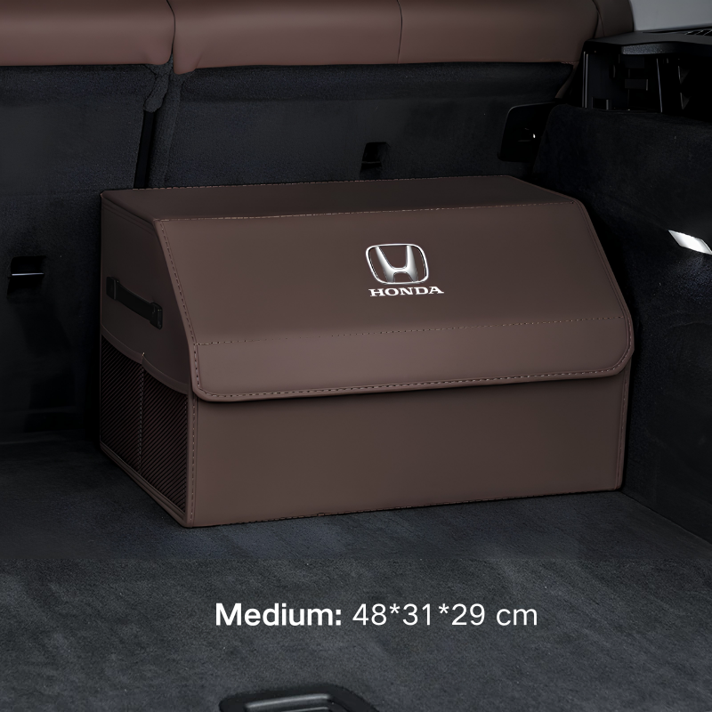 Load image into Gallery viewer, Honda Microfiber Leather Car Trunk Storage Box for Accord, CR-V, Avancier, XR-V, Civic, Vezel, Breeze
