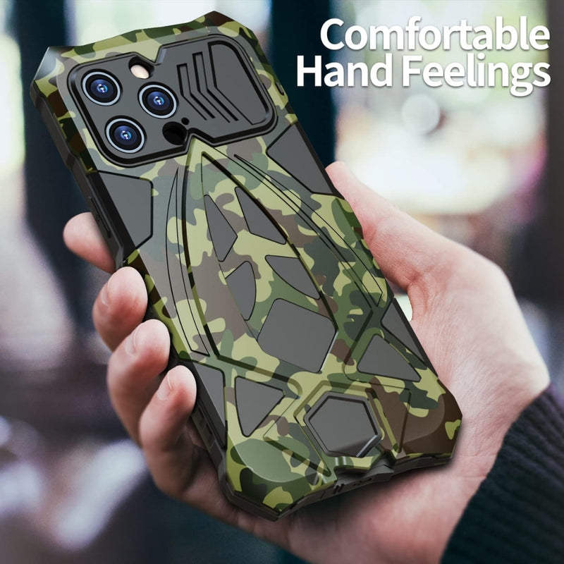 Load image into Gallery viewer, [Military-Grade Protection] [Metal Frame Bumper] Apple iPhone 15 / 15 Plus / 15 Pro / 15 Pro Max - Heavy Duty Shockproof Series Phone Case
