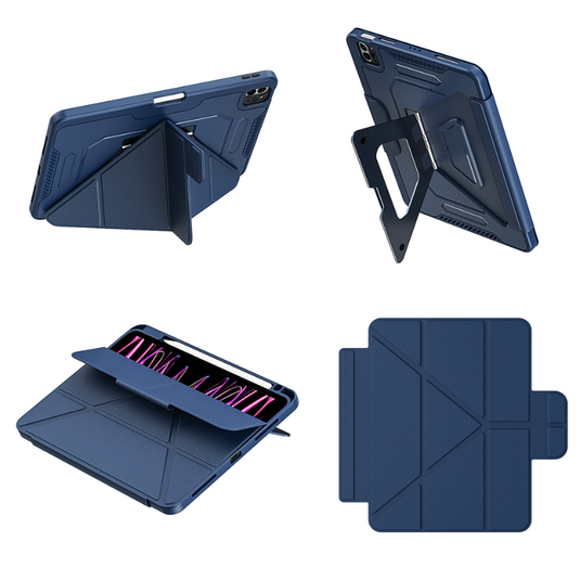 [Detachable][Built-in Stand] Apple iPad 7/8/9 10.2'' 7/8/9th Gen (2019/2020/2021) Multi-Functional Shockproof Full Body Protective Cover - i-Station Mobile Phone & Electronic Device Repair and Accessories