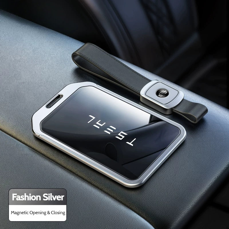 Load image into Gallery viewer, Tesla Stylish Metal Car Key Fob Case Cover For Model X, Model 3, Model Y, Model S - i-Station Mobile Phone &amp; Electronic Device Repair and Accessories
