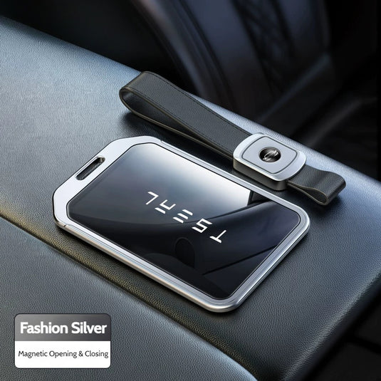 Tesla Stylish Metal Car Key Fob Case Cover For Model X, Model 3, Model Y, Model S - i-Station Mobile Phone & Electronic Device Repair and Accessories