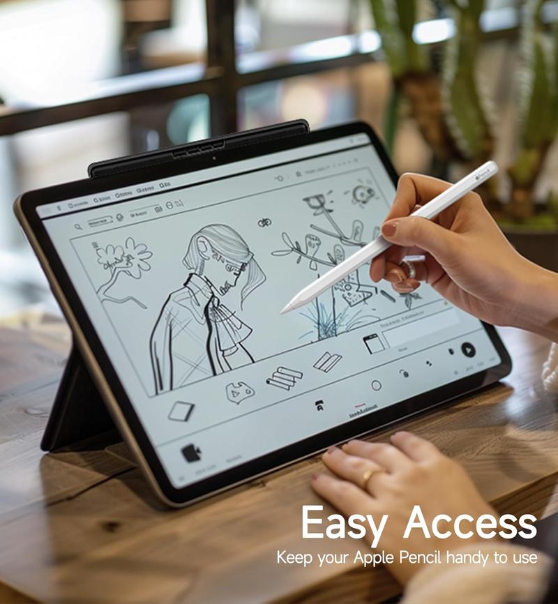 Load image into Gallery viewer, Dracool Pencil Holder for Apple Pencil (1st Gen), Fits Magic Keyboard &amp; Smart Folio - i-Station Mobile Phone &amp; Electronic Device Repair and Accessories

