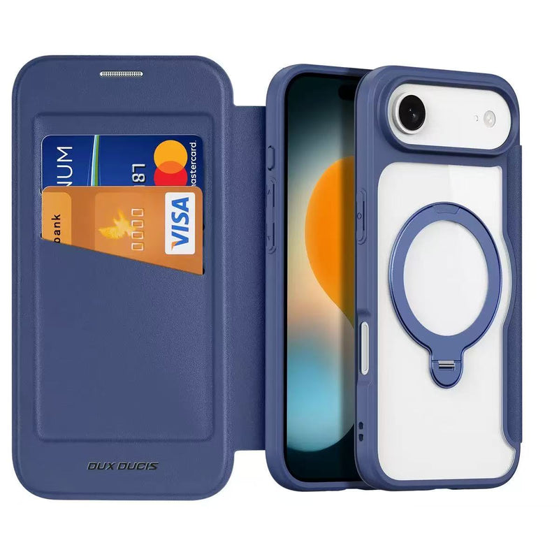 Load image into Gallery viewer, [With Card Slot][Magsafe Compatible] Apple iPhone Air - Multi Function Card Slot Leather Wallet Series Flip Case
