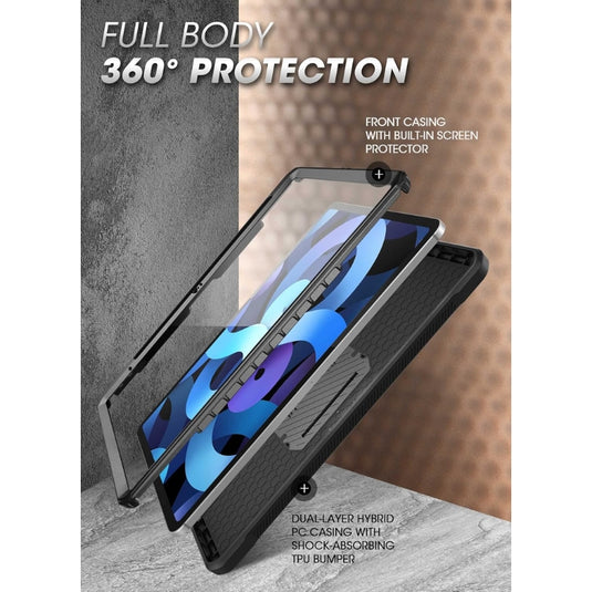 [Built-in Screen Protector & Stand][Pencil Holder] Apple iPad Pro 12.9 Inch 6th/5th/4th Generation 2022/2021/2020 SUPCASE Full-Body Cover Heavy Duty Rugged Protective Series Case