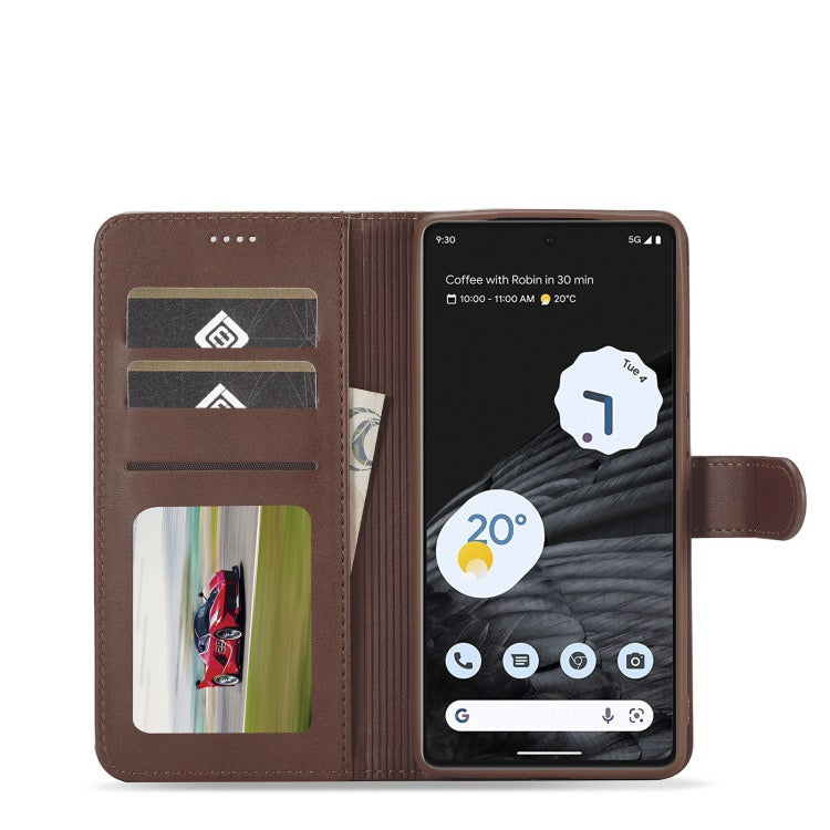 Load image into Gallery viewer, [With Card Slot] Google Pixel 8/Pro/A - Leather Shockproof Flip Cover Functional Wallet Series Case
