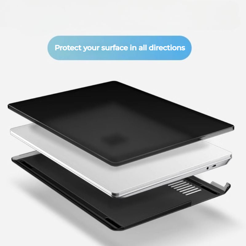 Microsoft Surface Laptop 3/4/5 13.5" - Transparent & Matte Shockproof Heavy Duty Tough Case Cover - i-Station Mobile Phone & Electronic Device Repair and Accessories