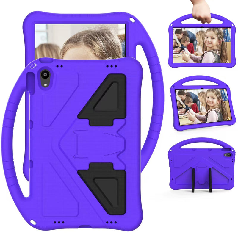 Load image into Gallery viewer, [Built-in Stand][With Handheld Ring] Motorola Moto Tab G70 11&quot;(2022) EVA Kid Friendly Heavy Duty Ring Holder Stand Case
