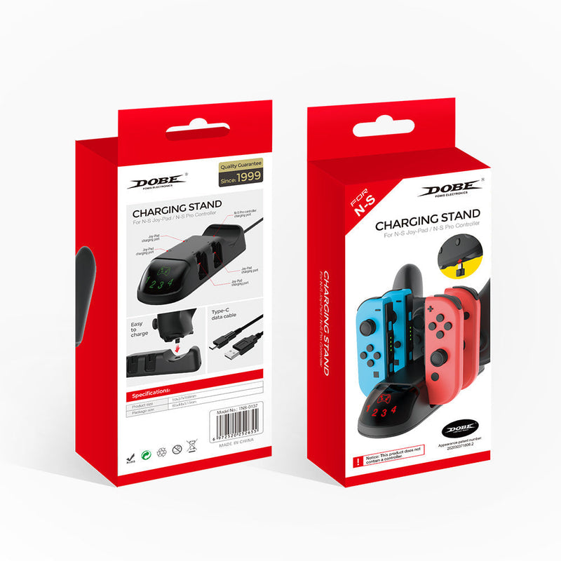 Load image into Gallery viewer, Nintendo Switch Joy-con/Pro Controller 5 in 1 Smart Charging Stand - Polar Tech Australia
