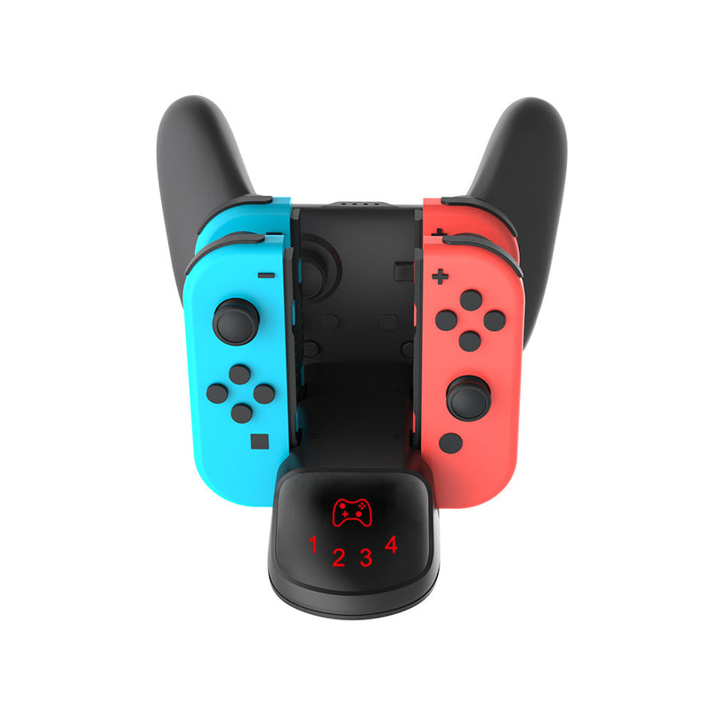 Load image into Gallery viewer, Nintendo Switch Joy-con/Pro Controller 5 in 1 Smart Charging Stand - Polar Tech Australia
