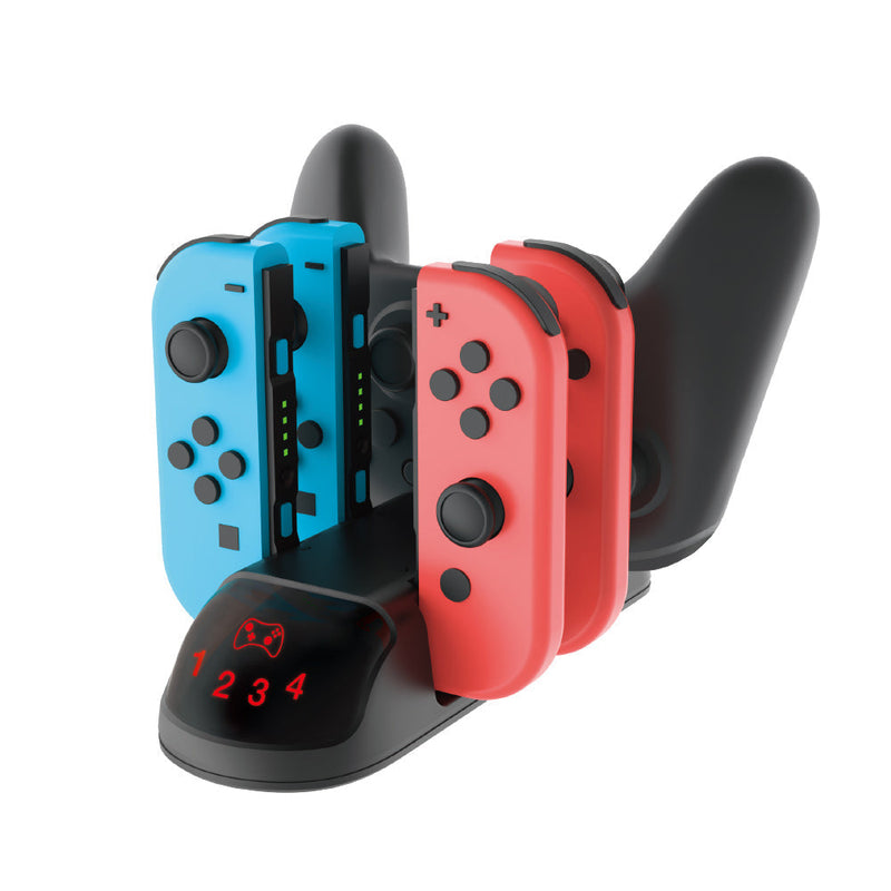 Load image into Gallery viewer, Nintendo Switch Joy-con/Pro Controller 5 in 1 Smart Charging Stand - Polar Tech Australia
