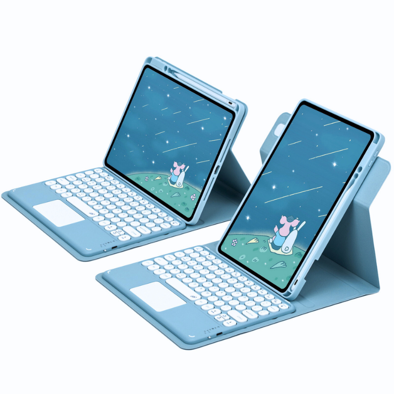 Load image into Gallery viewer, [Detachable] Apple iPad Pro 12.9-inch 3rd/4/5/6th Gen (2018/2020/2021/2022) Magnetic Touch Wireless Keyboard Case
