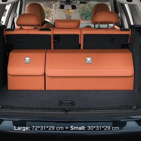 TANK Microfiber Leather Car Trunk Storage Box for 300, 400, 500, 700, 800
