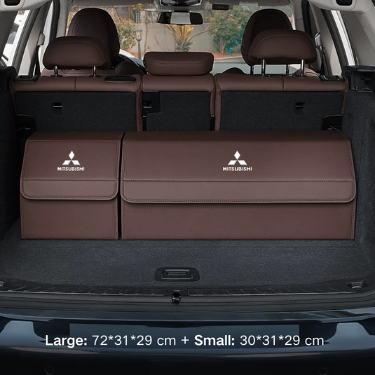 Mitsubishi Microfiber Leather Car Trunk Storage Box for Outlander, ASX, Eclipse Cross, L200, Pajero, Triton, Lancer EX - i-Station Mobile Phone & Electronic Device Repair and Accessories