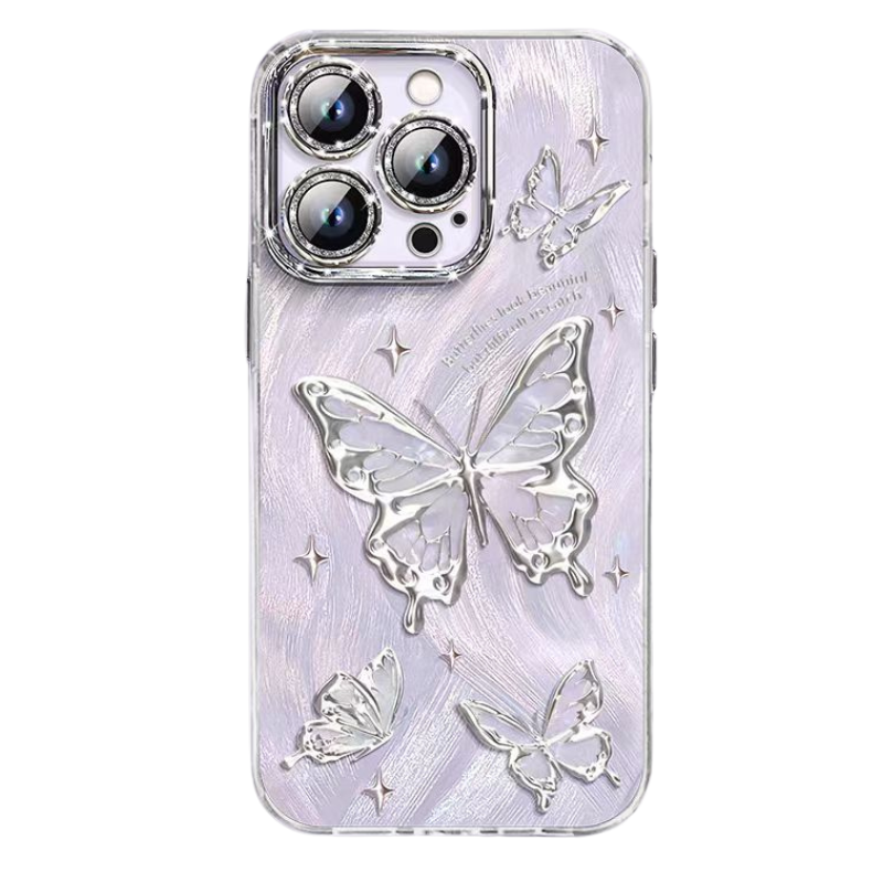 Load image into Gallery viewer, Apple iPhone 11/Pro/Pro Max Premium Butterfly Anti-drop BlingBling Series Case
