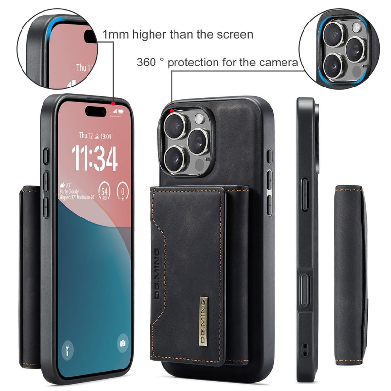 Load image into Gallery viewer, [With Card Slot] Apple iPhone 14/Plus/Pro/Max - 2 in 1 Detachable Leather Wallet Case
