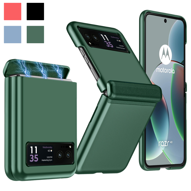 Load image into Gallery viewer, Motorola Moto Razr 40/Ultra Soft-touch PC Thin Shockproof Coated Essentials Series Case
